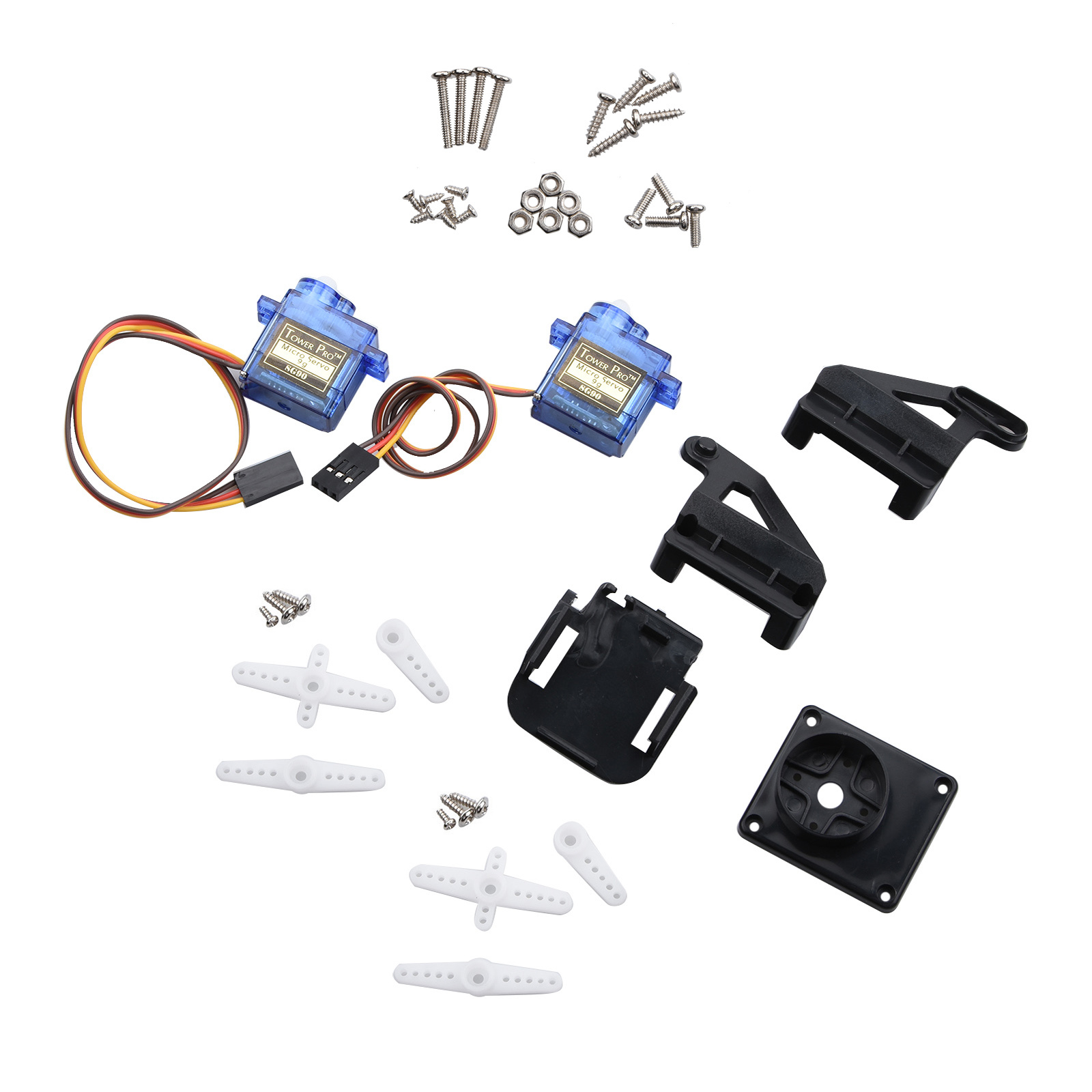 FPV Nylon Dual-Axis Servo Gimb - огляд і ціна Servo Kit