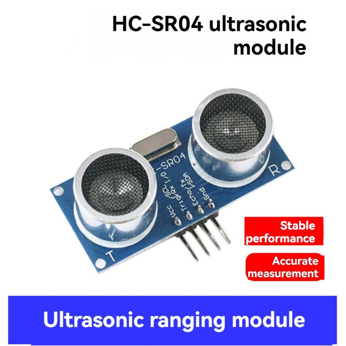 6PCS HC-SR04 Ultrasonic Sensor - огляд і ціна Ultrasonic Distance Sensor
