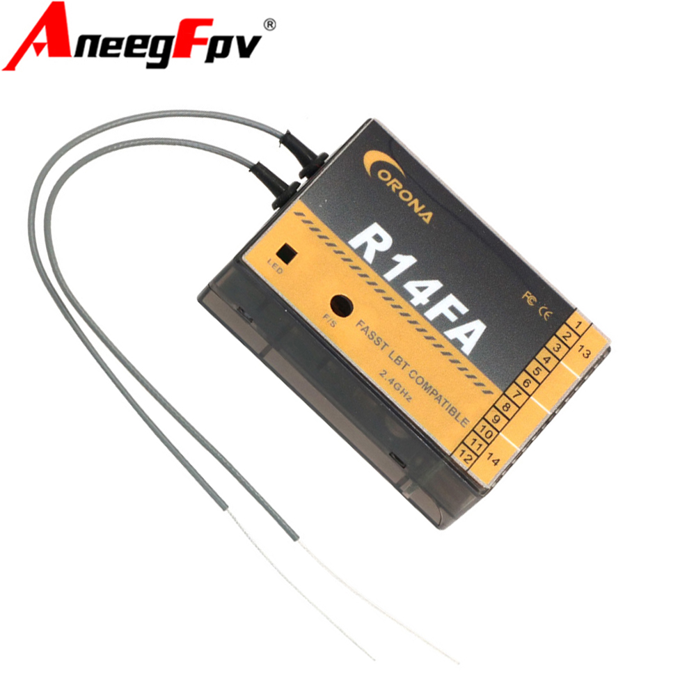 Corona R14FA 14CH RC Model Rec - огляд і ціна Micro Servo