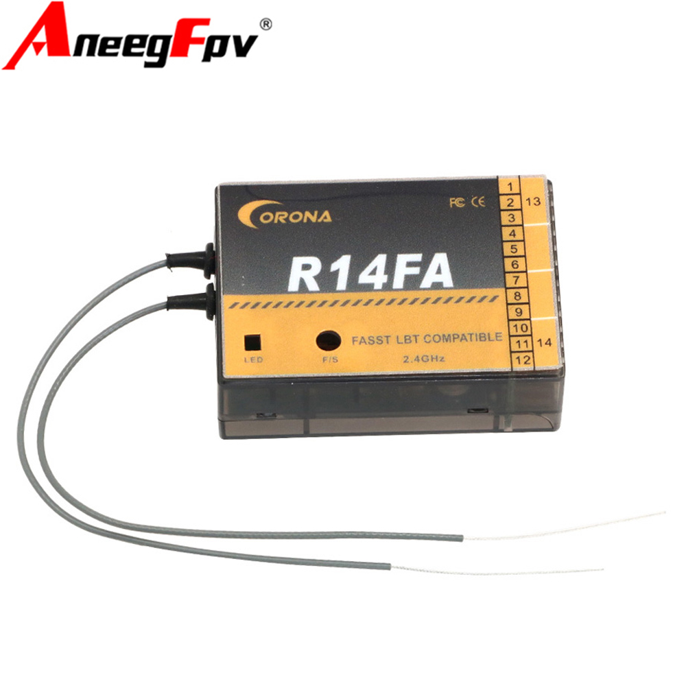 Corona R14FA 14CH RC Model Rec - огляд і ціна Micro Servo
