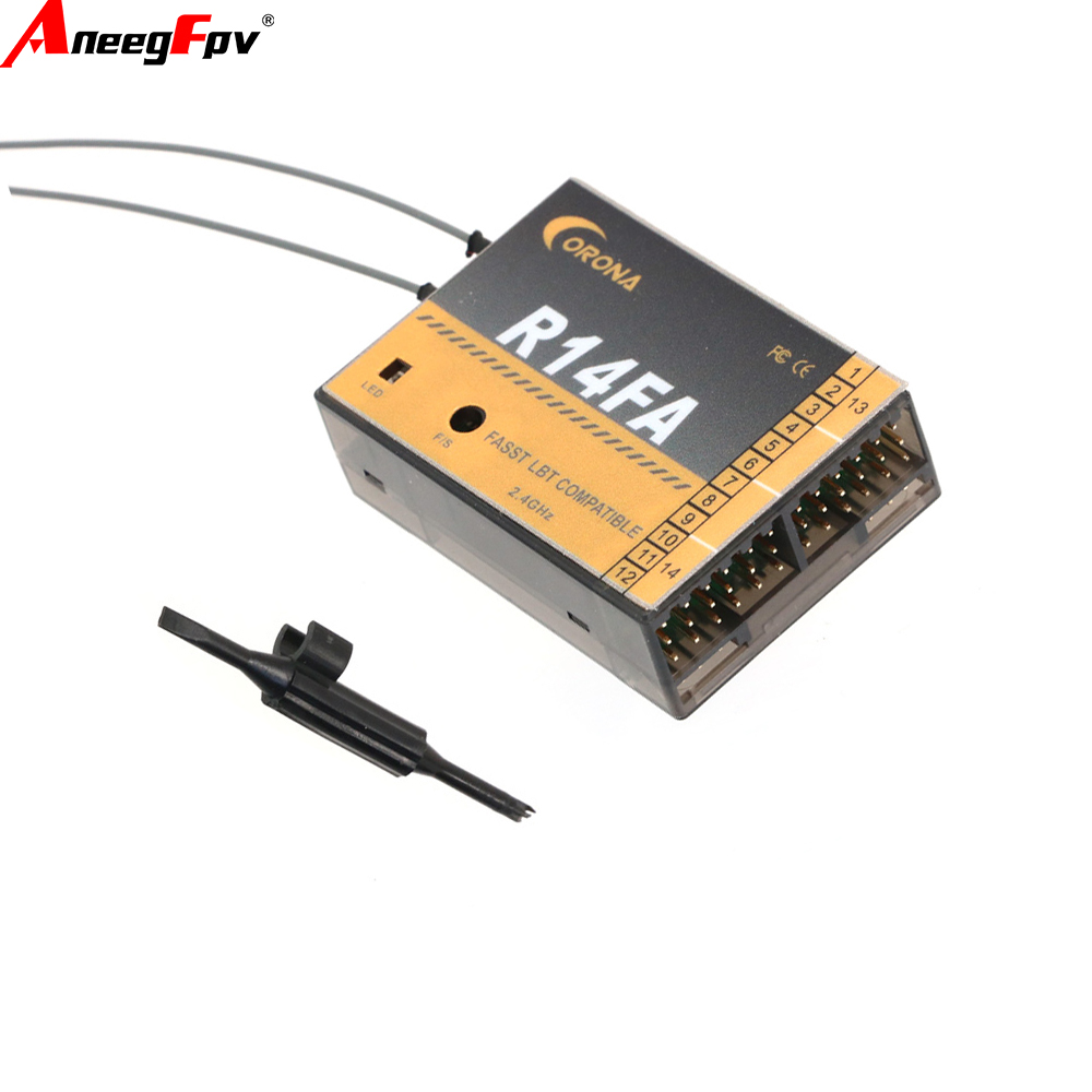 Corona R14FA 14CH RC Model Rec - огляд і ціна Micro Servo