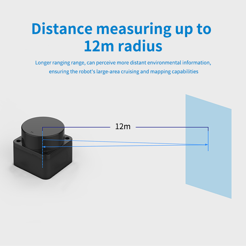 LD06 Lidar portable 360 degree - огляд і ціна Ros Robot