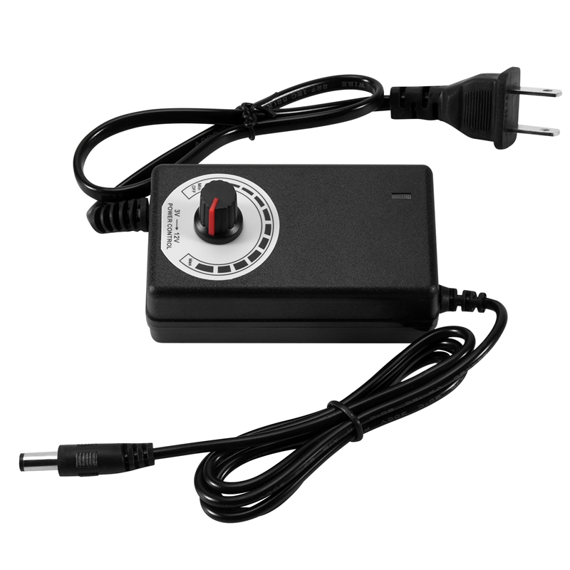 AC to DC Adapter 12V 2A Adjust - огляд і ціна Dc Motor 12V