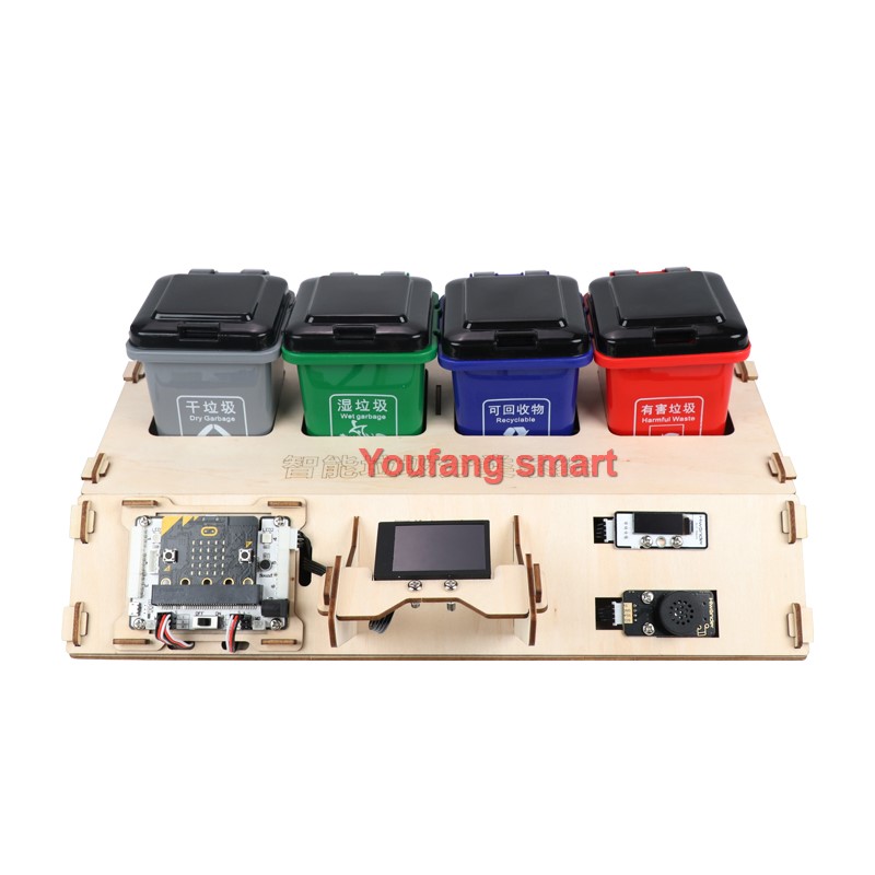 Waste Sorting Robot Kit AI Vis - огляд і ціна Microbit