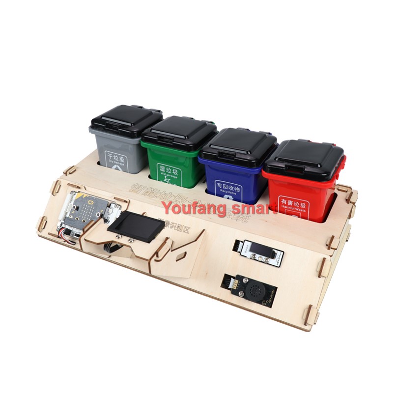 Waste Sorting Robot Kit AI Vis - огляд і ціна Microbit