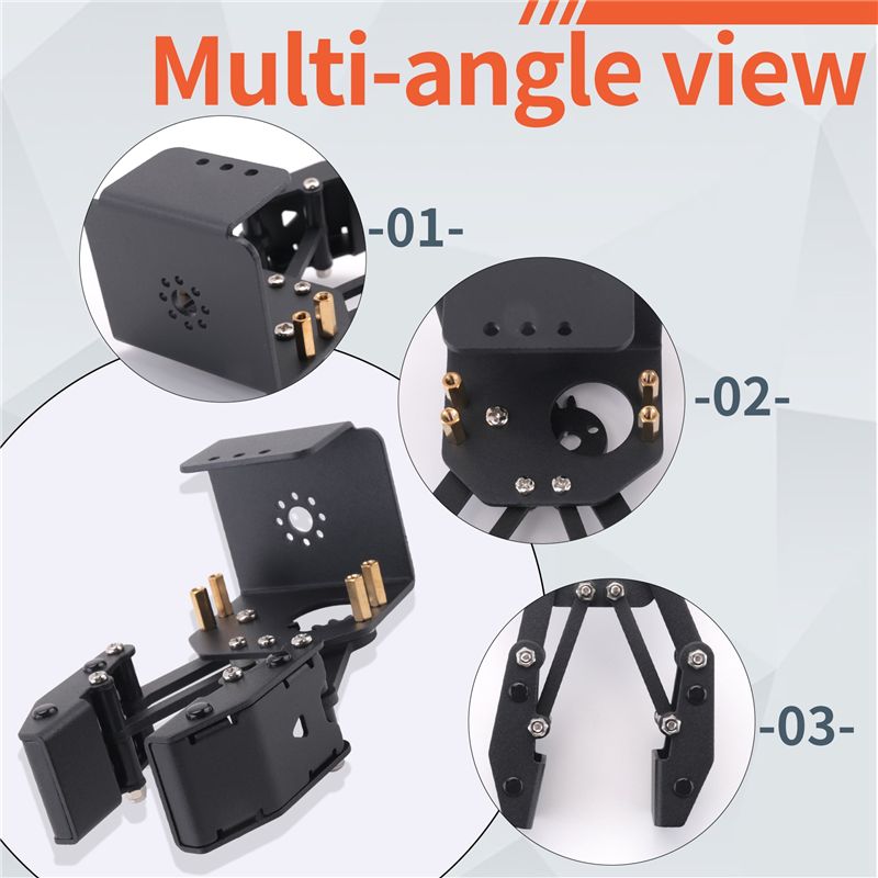 MSOR-Open Robot Large Claw Gri - огляд і ціна Robot Gripper Claw